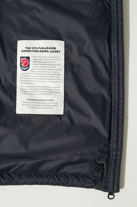 Μπουφάν με επένδυση από πούπουλα Fjallraven Expedition Pack Down F86121.550
