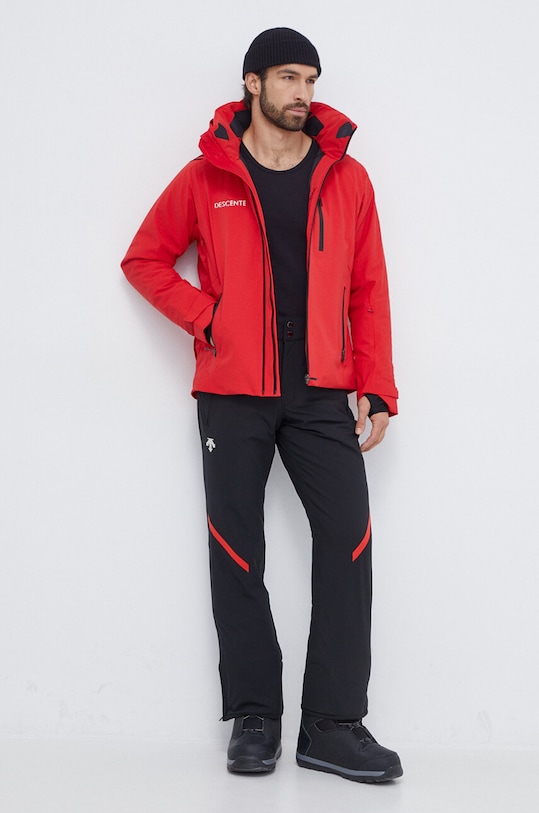 Descente kurtka narciarska Paddy DWMWGK21 czerwony AW23