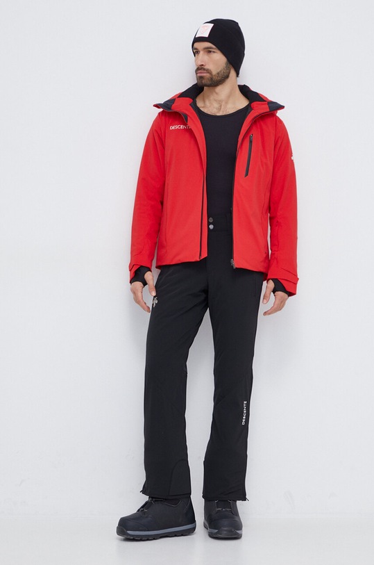 Lyžařská bunda Descente Josh DWMWGK28 červená AW23