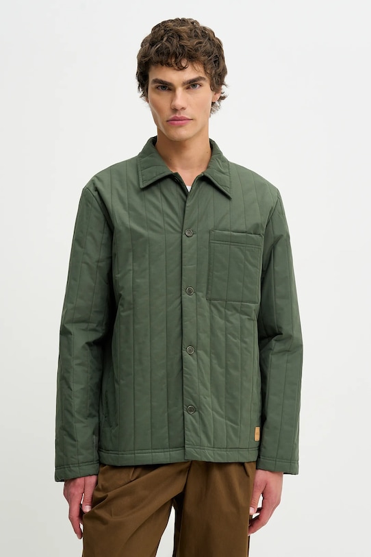 A.P.C. kurtka bez kaptura zielony COEZV.H02859