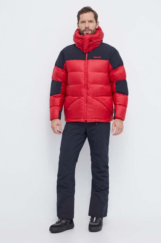 Marmot kurtka sportowa puchowa Plasma M14606 czerwony AW23