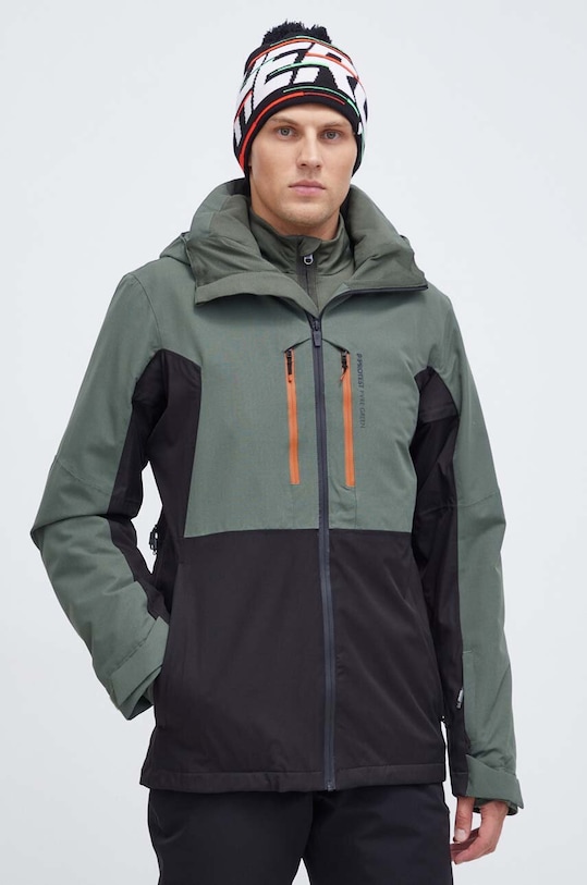 Protest geaca Prtbarent Sporturi de iarnă verde 6710332