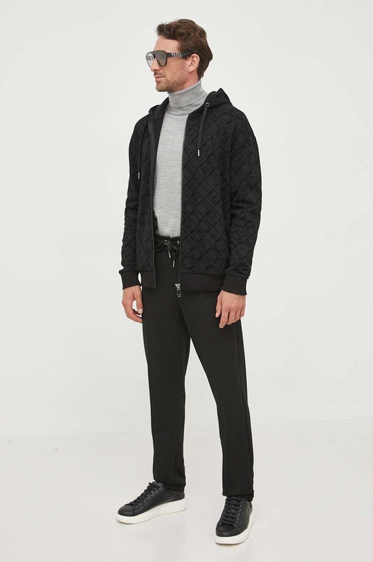 Joop! pamut melegítőfelső 30038517 fekete AW23