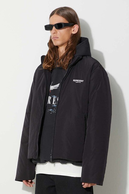Ρούχα Μπουφάν Represent Owners Club Wadded Jacket MP1006.01 μαύρο