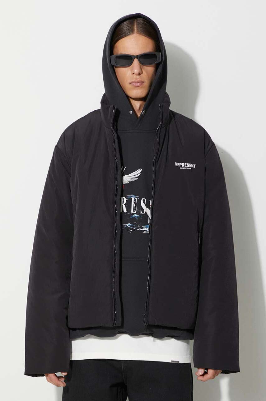 Яке Represent Owners Club Wadded Jacket черен MP1006.01