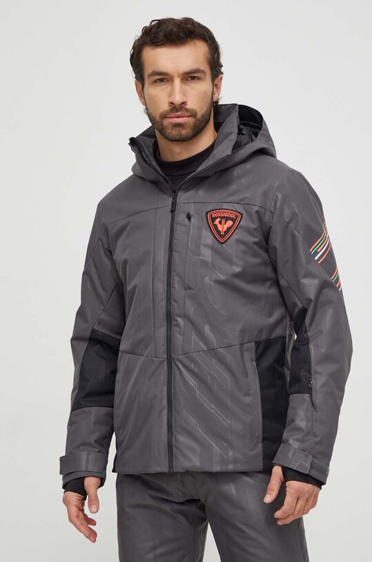Rossignol kurtka narciarska HERO sporty zimowe szary RLMMJ31