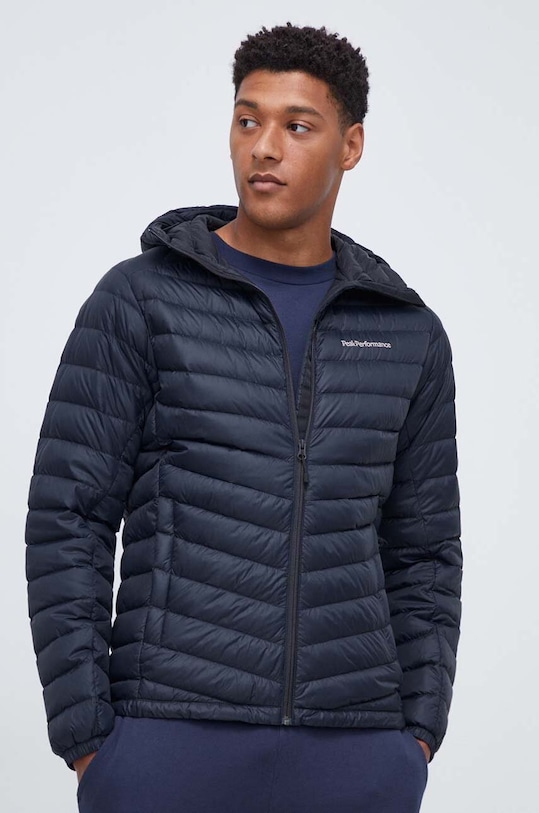 Pernata jakna Peak Performance Planet friendly crna G79635