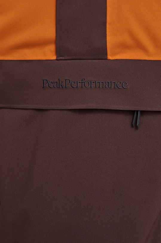 Peak Performance kurtka narciarska 2L Shell G79687 brązowy