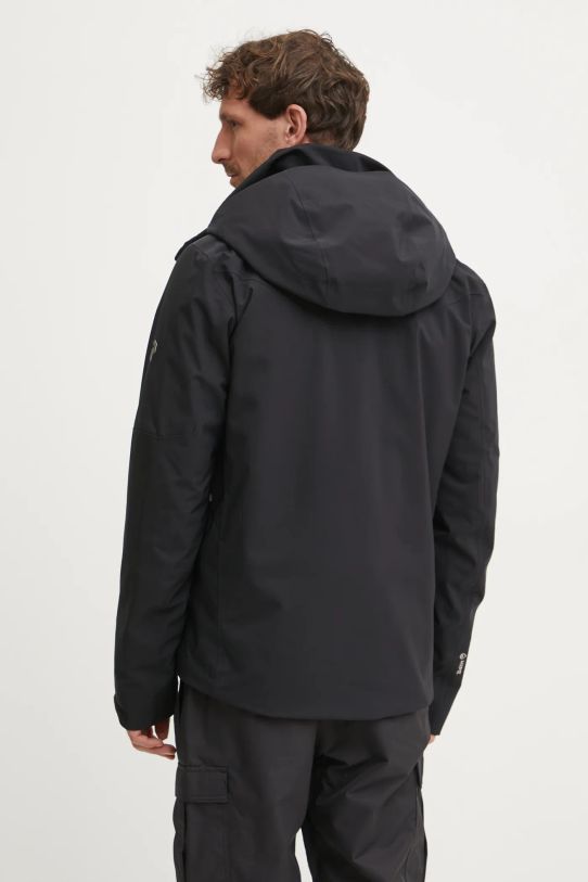 Odzież Peak Performance kurtka narciarska Maroon G79692 czarny