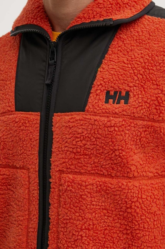 Helly Hansen bluza EXPLORER PILE JACKET 53987 pomarańczowy
