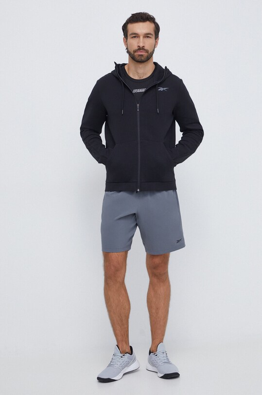 Кофта Reebok 100049185 чёрный AW23