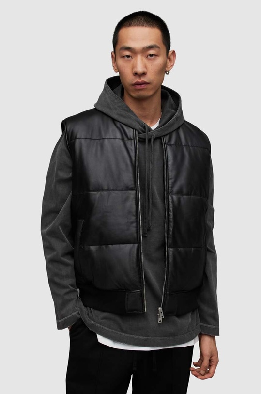 Vesta AllSaints ML007Y NARO PUFFER JACKET přechodné černá ML007Y