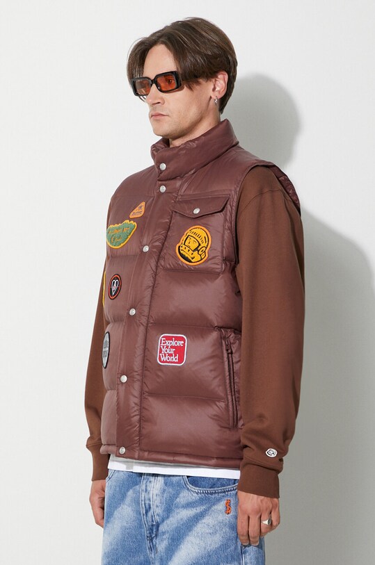 Безрукавка Billionaire Boys Club PATCHES DOWN FILLED GILET коричневий B23306