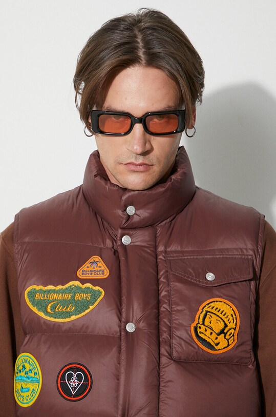 Безрукавка Billionaire Boys Club PATCHES DOWN FILLED GILET B23306 коричневий