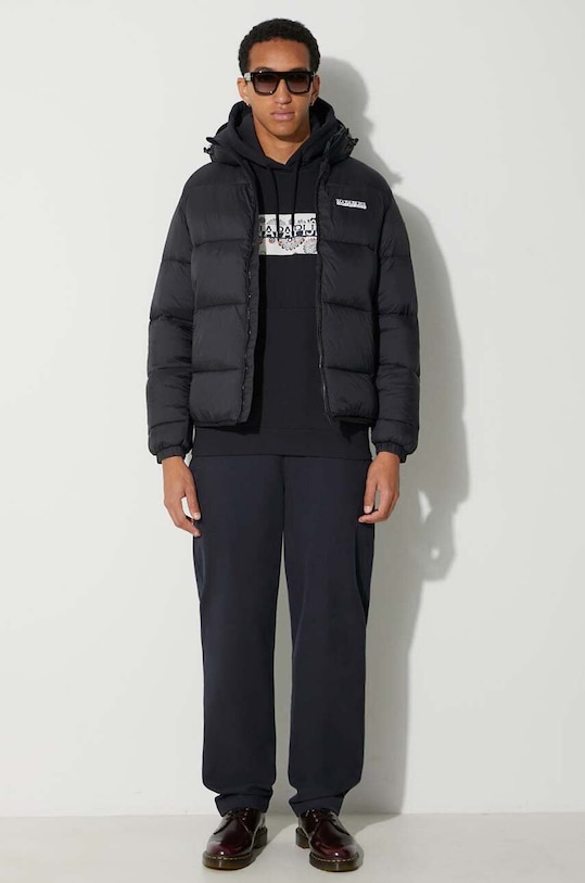 Bunda Napapijri A-SUOMI H 1 NP0A4GJE0411 černá AW23