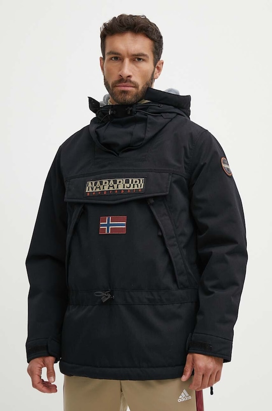 Napapijri kurtka SKIDOO 4 pozostałe czarny NP0A4GMF0411