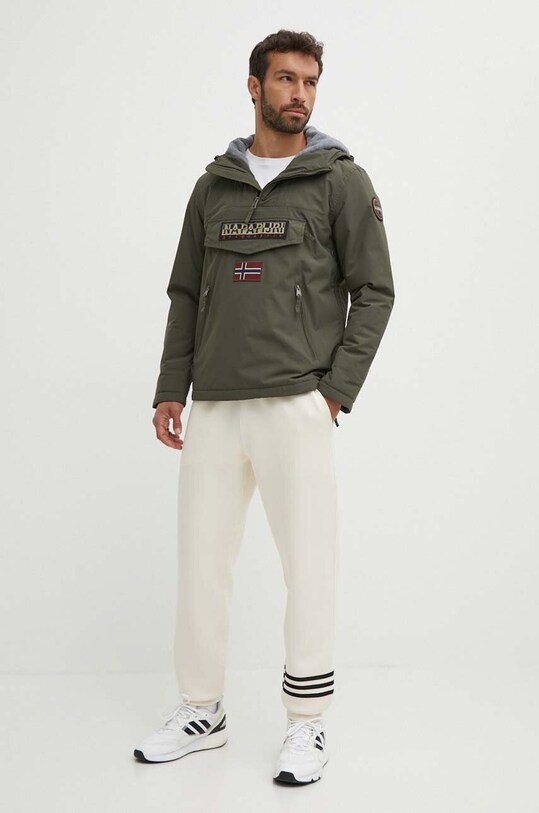 Napapijri giacca RAINFOREST POCKET 2 NP0A4GMDGE41 verde AW23