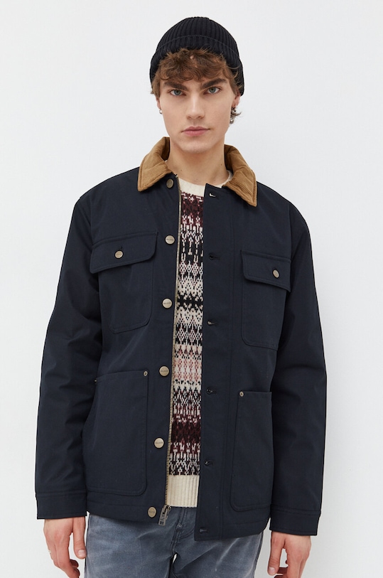 Bunda Hollister Co. jemné zateplenie čierna KI332.3083.900