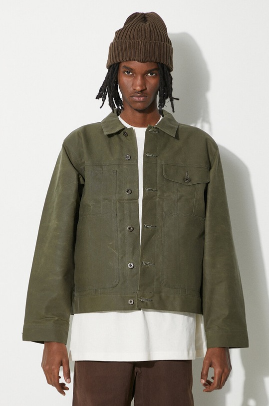 Filson denim jacket Short Lined Cruiser non-insulated green FMCPS0012