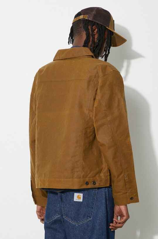 Filson denim jacket Short Lined Cruiser FMCPS0012 brown SS24