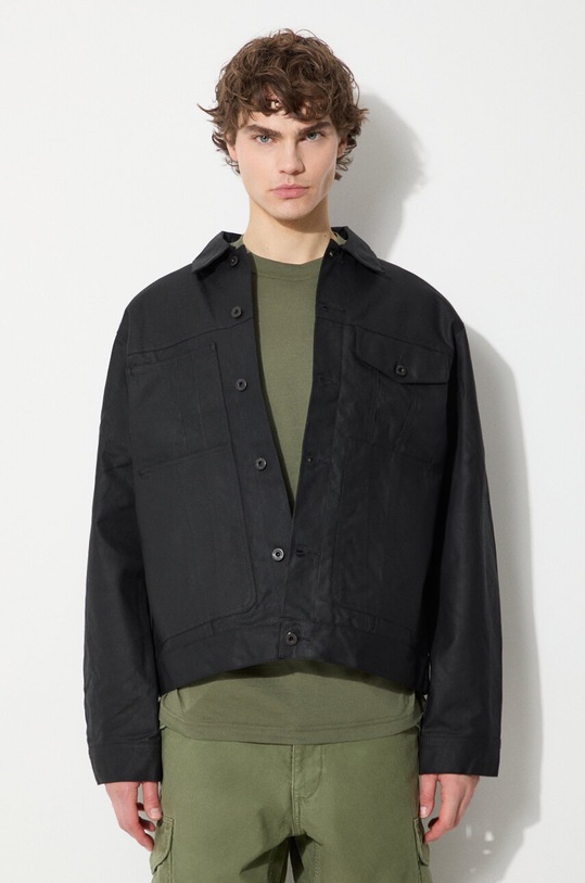 Filson denim jacket Short Lined Cruiser non-insulated black FMCPS0012
