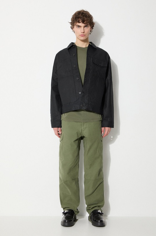 Filson denim jacket Short Lined Cruiser FMCPS0012 black SS24