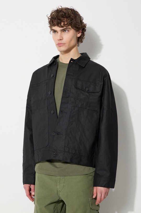 Filson denim jacket Short Lined Cruiser black FMCPS0012