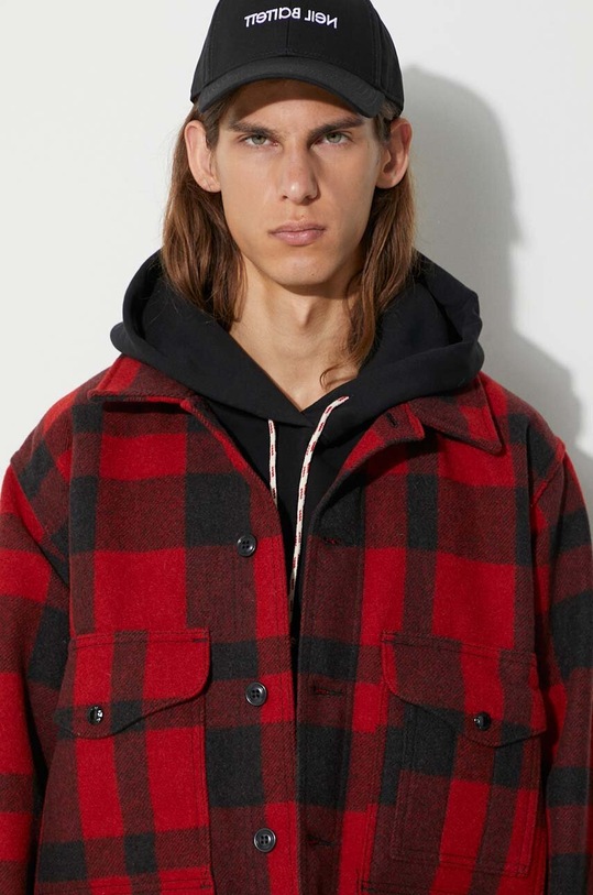 Вовняна куртка Filson Mackinaw Cruiser FMCPS0015 червоний