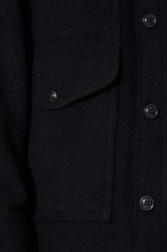 Filson kurtka wełniana Mackinaw Cruiser FMCPS0015 granatowy