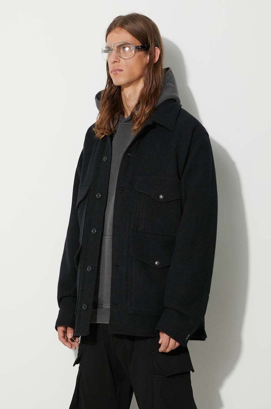 Filson wool jacket Mackinaw Cruiser black FMCPS0015