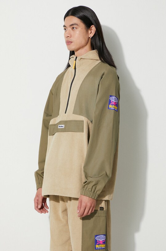 Butter Goods geacă Terrain Corduroy Jacket verde BGQ3233101