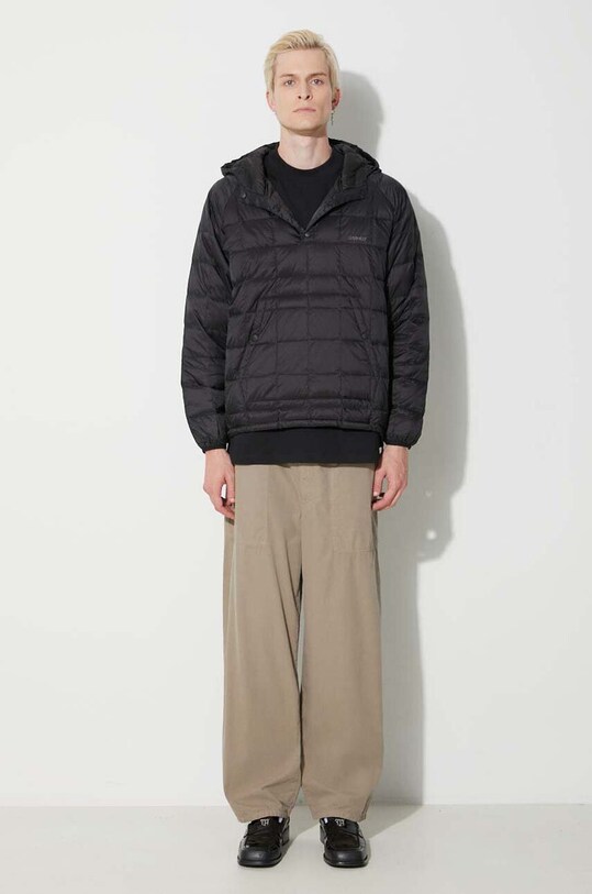 Péřová bunda Gramicci Down Pullover Jacket G3FU.J102.TG černá AW23