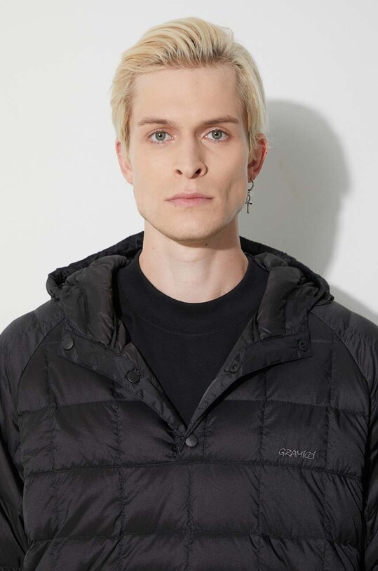 Péřová bunda Gramicci Down Pullover Jacket G3FU.J102.TG černá