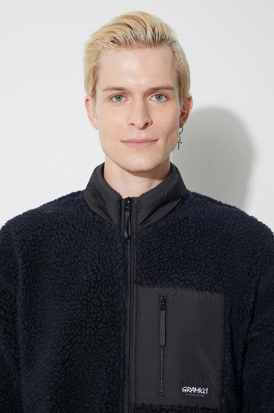 Gramicci sweatshirt Sherpa G3FU.J061 navy