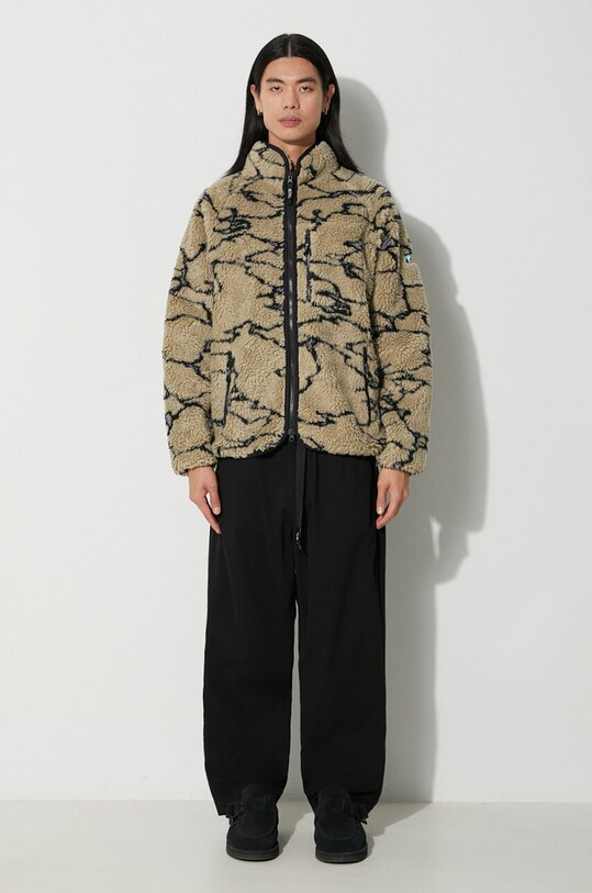 Поларен суичър Manastash Lithium Fleece 7923252015 бежов AW23