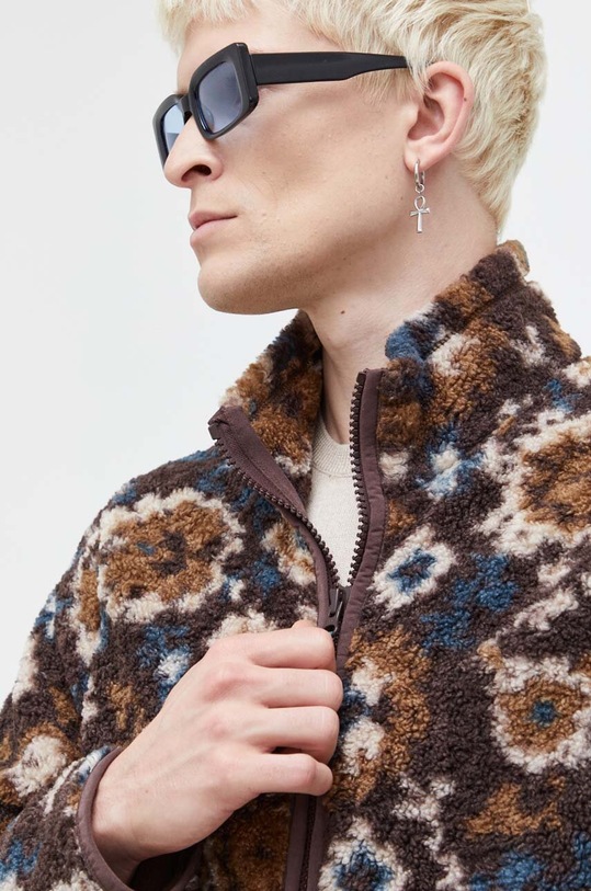 Abercrombie & Fitch hanorac fleece maro KI122.3525.408