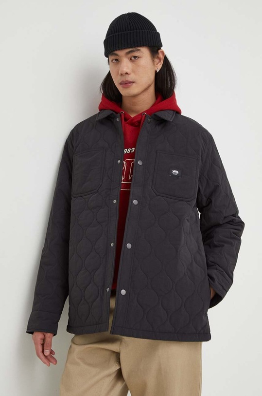 Vans geacă cu aspect de cămașă cu captuseala negru VN000EXBBLK1