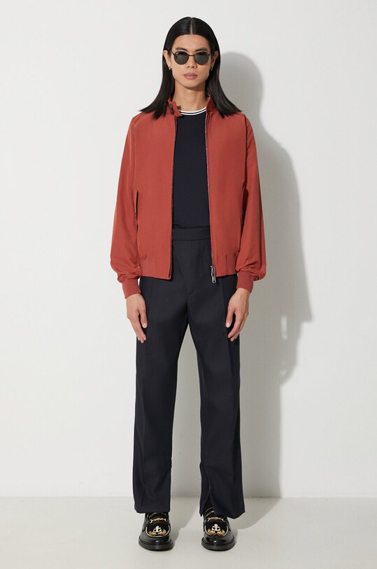 Куртка-бомбер Baracuta G9 Cloth BRCPS0001 красный AW24