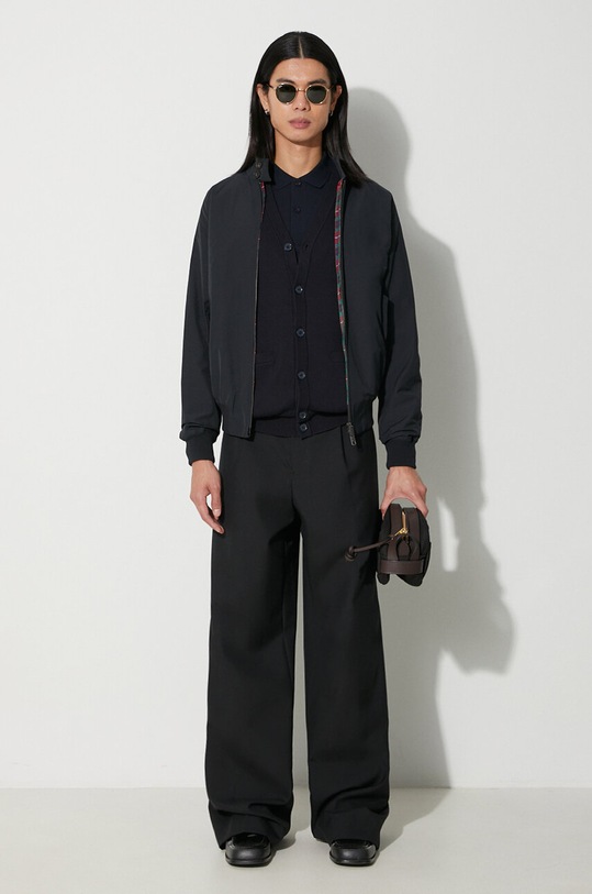 Bunda Baracuta G9 Cloth BRCPS0001 tmavomodrá AW24