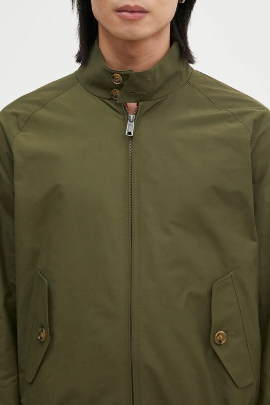 Куртка-бомбер Baracuta G9 Cloth зелёный BRCPS0001