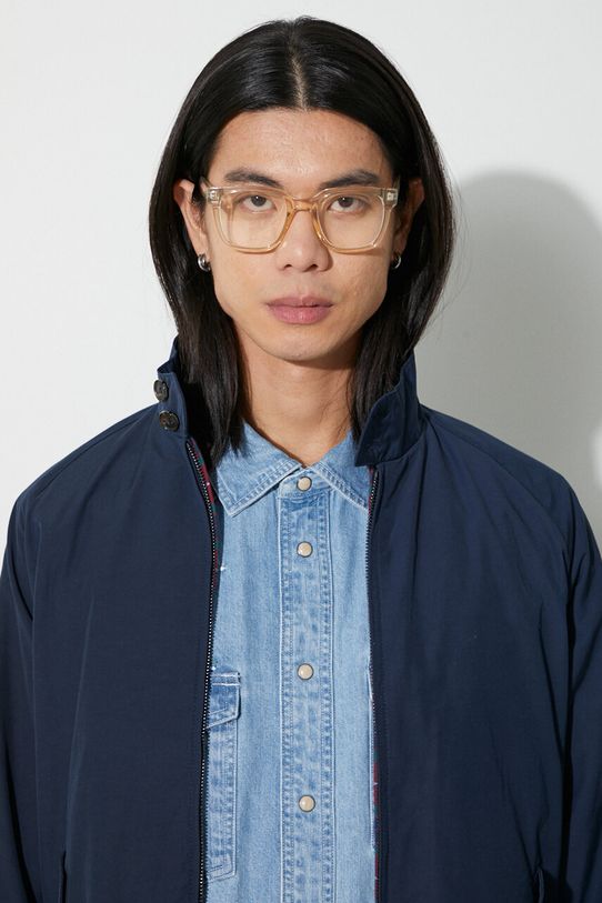 Baracuta kurtka bomber G4 Cloth BRCPS1006 granatowy
