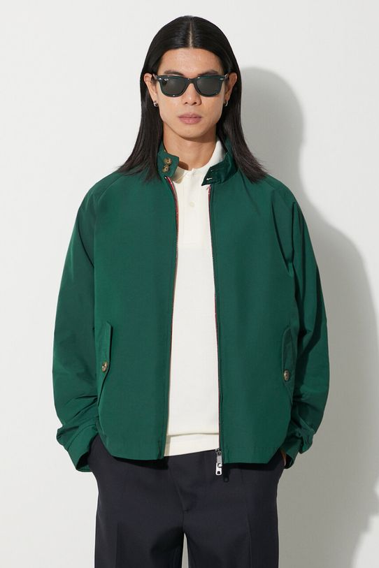 Bunda Baracuta G4 Cloth bomber zelená BRCPS1006