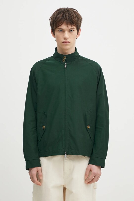 Bomber jakna Baracuta G4 Cloth bez tople podstave zelena BRCPS1006