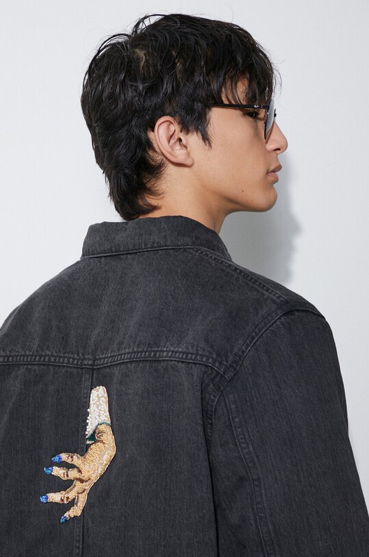 Undercover kurtka jeansowa Blouson UC2C4212