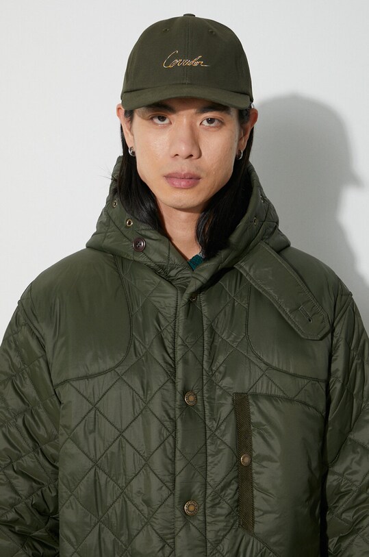 Barbour giacca Overnight Polar Parka MQU1739 verde