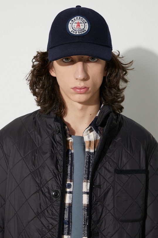 Barbour geacă Barbour Foreman Polarquilt MQU1740 negru