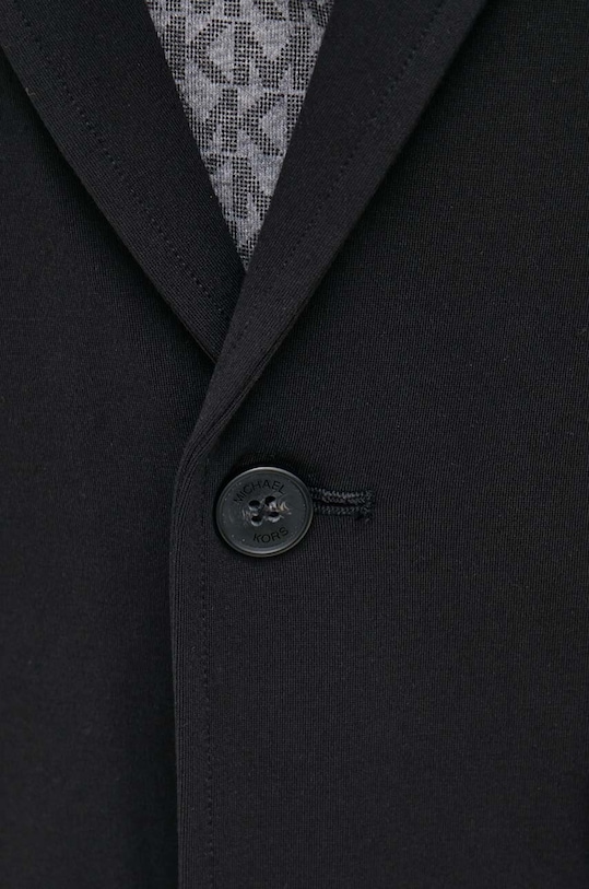 Michael Kors marynarka z domieszką wełny CH351T99P8 czarny