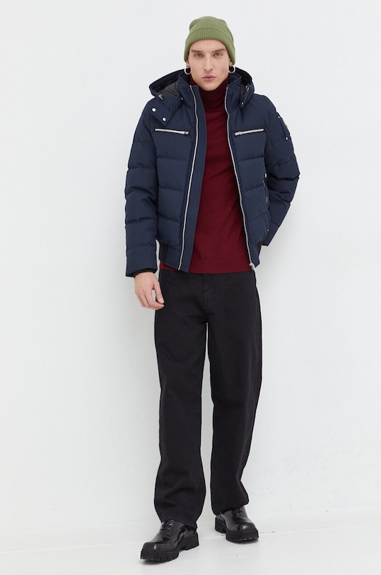 Péřová bunda MOOSE KNUCKLES Cloud M32MB005 námořnická modř AW23