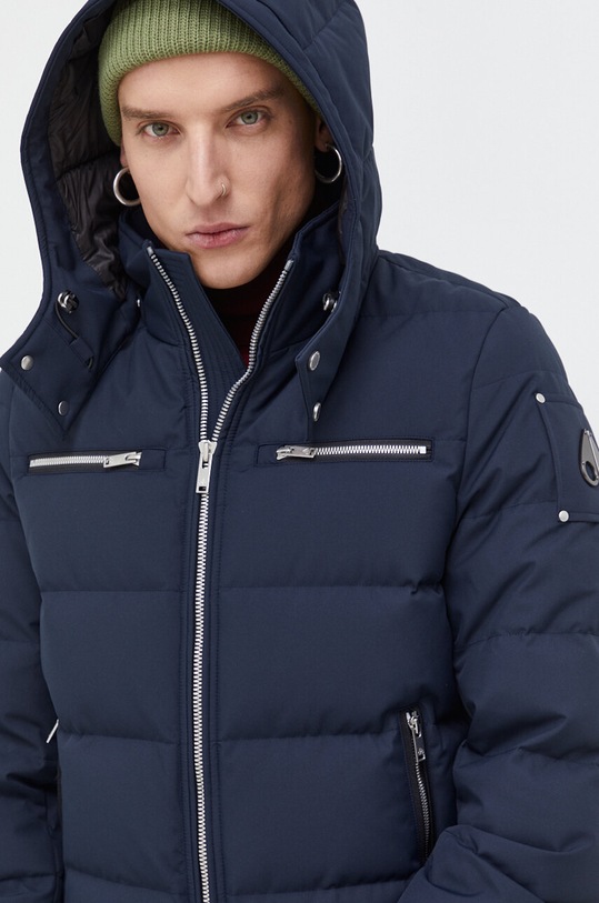 Péřová bunda MOOSE KNUCKLES Cloud námořnická modř M32MB005
