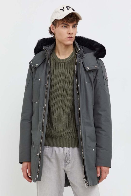 MOOSE KNUCKLES kurtka puchowa Original pozostałe zielony M32MP261S